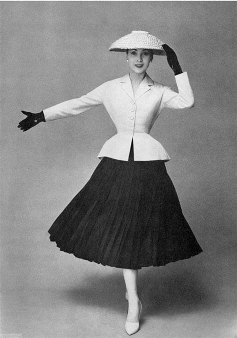 dior jacket 1950s|Dior fashion history.